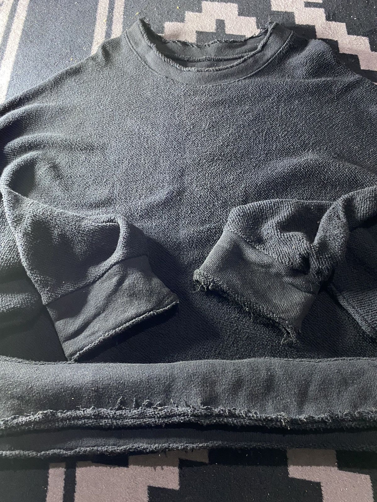Hysteric Glamour Vintage Glamour distressed blank oversize sweatshirts Size US XL / EU 56 / 4 - 3 Thumbnail