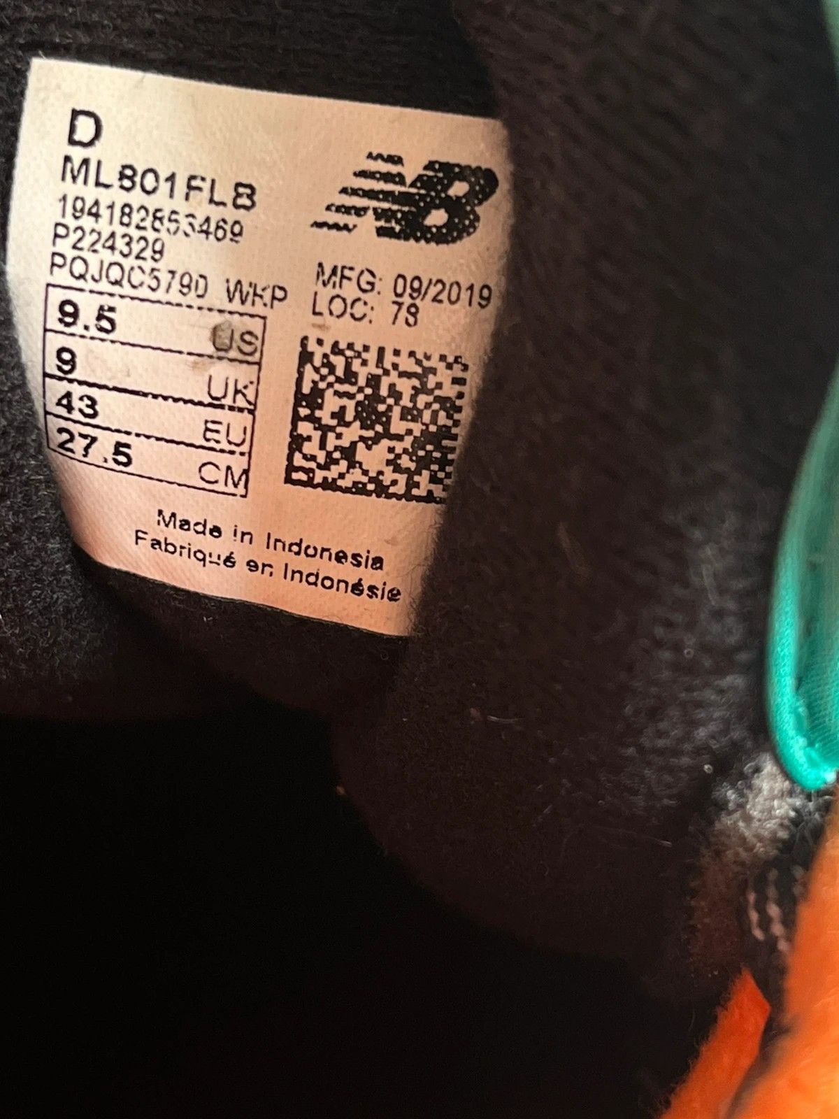 New Balance New Balance 801 All Terrain Black 2019 Sz US 9.5 EUR 43 Size US 9.5 / EU 42-43 - 9 Thumbnail