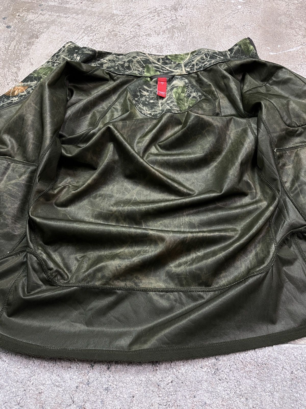 Vintage WINDTECH MEMBRANA CAMO FLEECE JACKET - LOT № 2256 Size US L / EU 52-54 / 3 - 10 Thumbnail