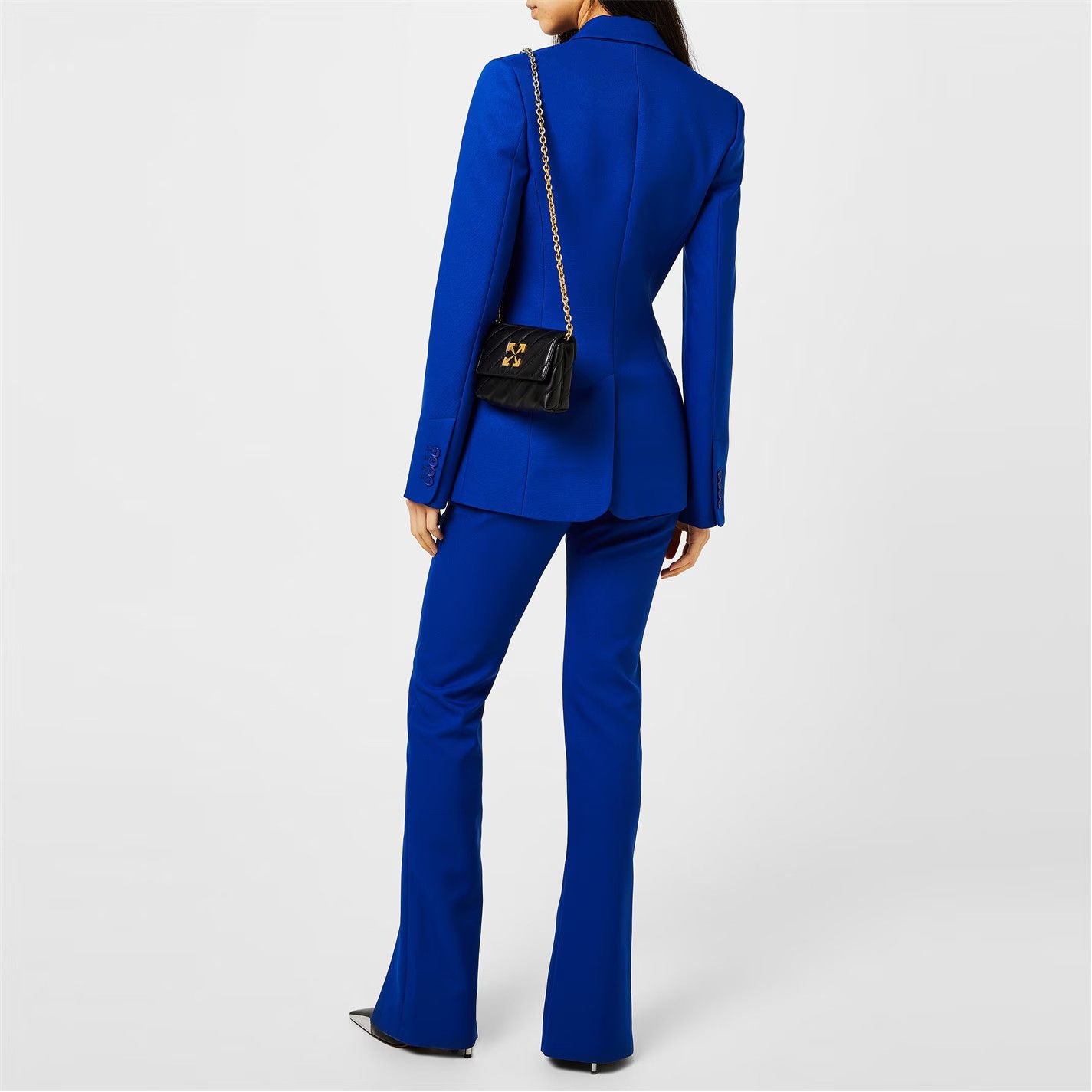 Off-White o1g2r1mq1224 Tailored Trouser in Blue Size 27" / US 4 / IT 40 - 5 Thumbnail