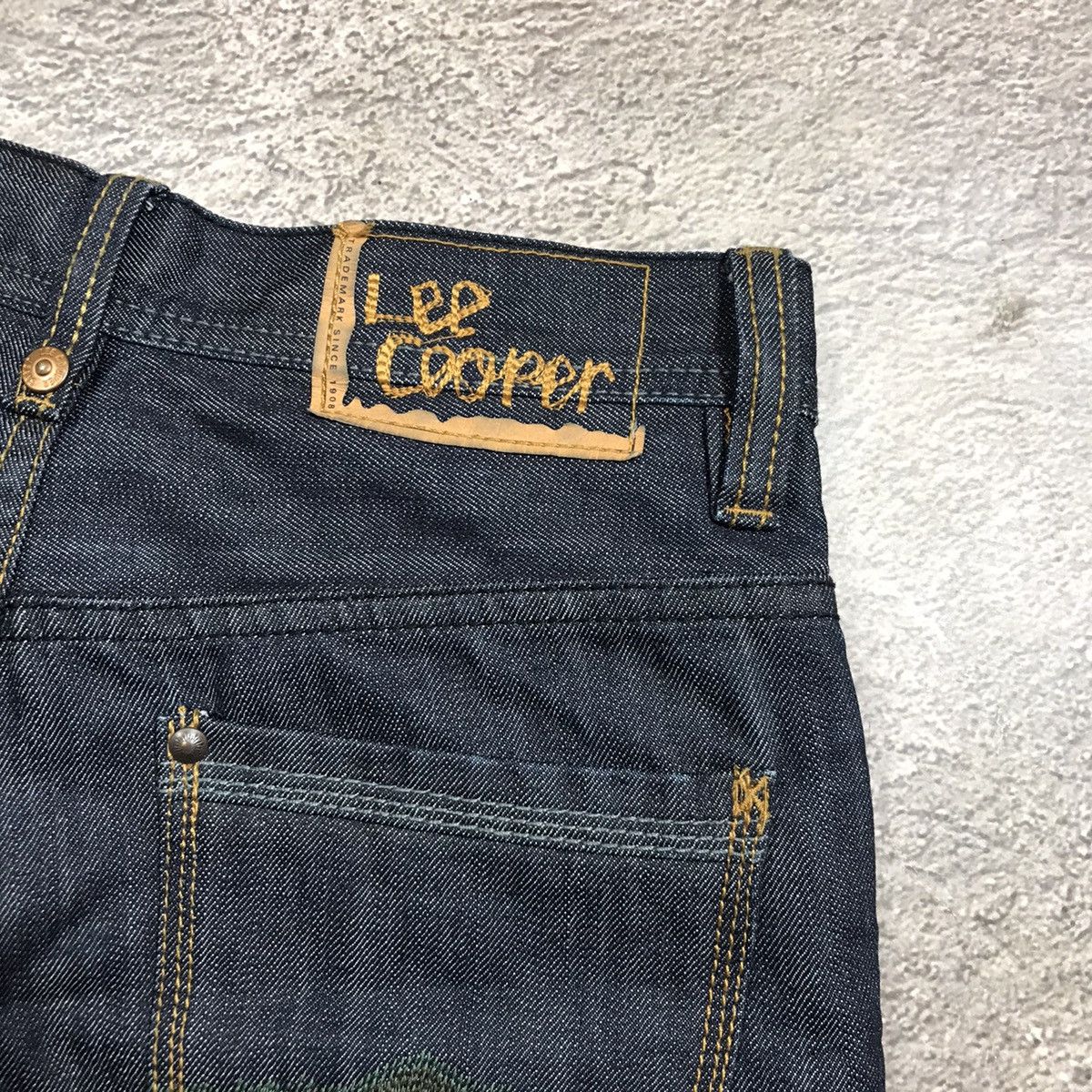 Vintage Vintage Lee Cooper Japan Baggy Jeans Indigo Skater Faded 29 Size US 29 - 6 Thumbnail