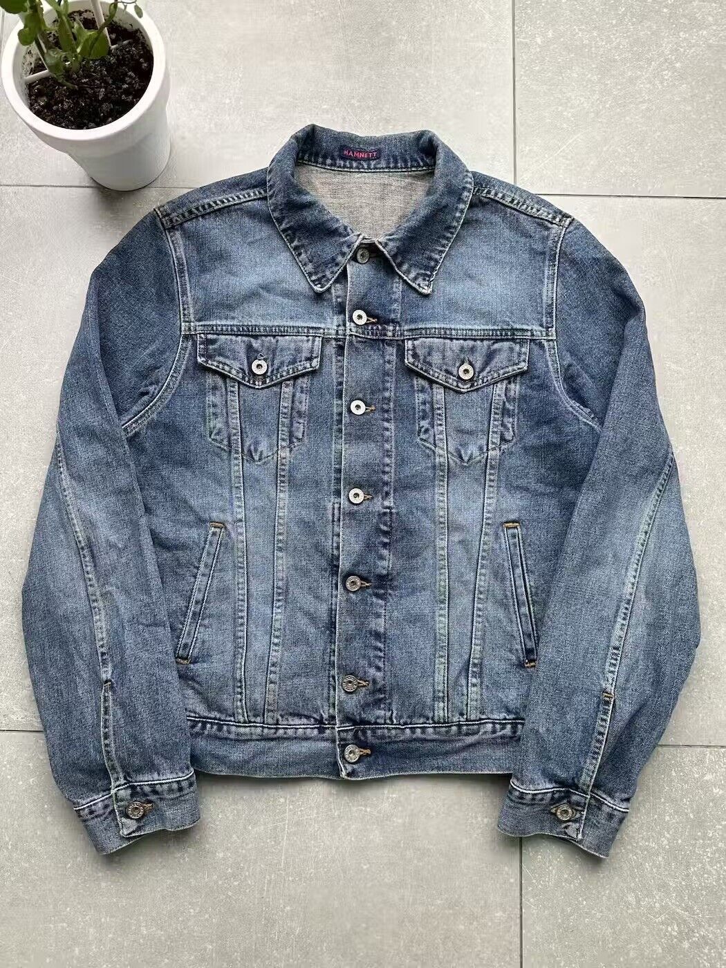 Katharine Hamnett London 80s Katharine Hamnett Denim Jacket Boxy 