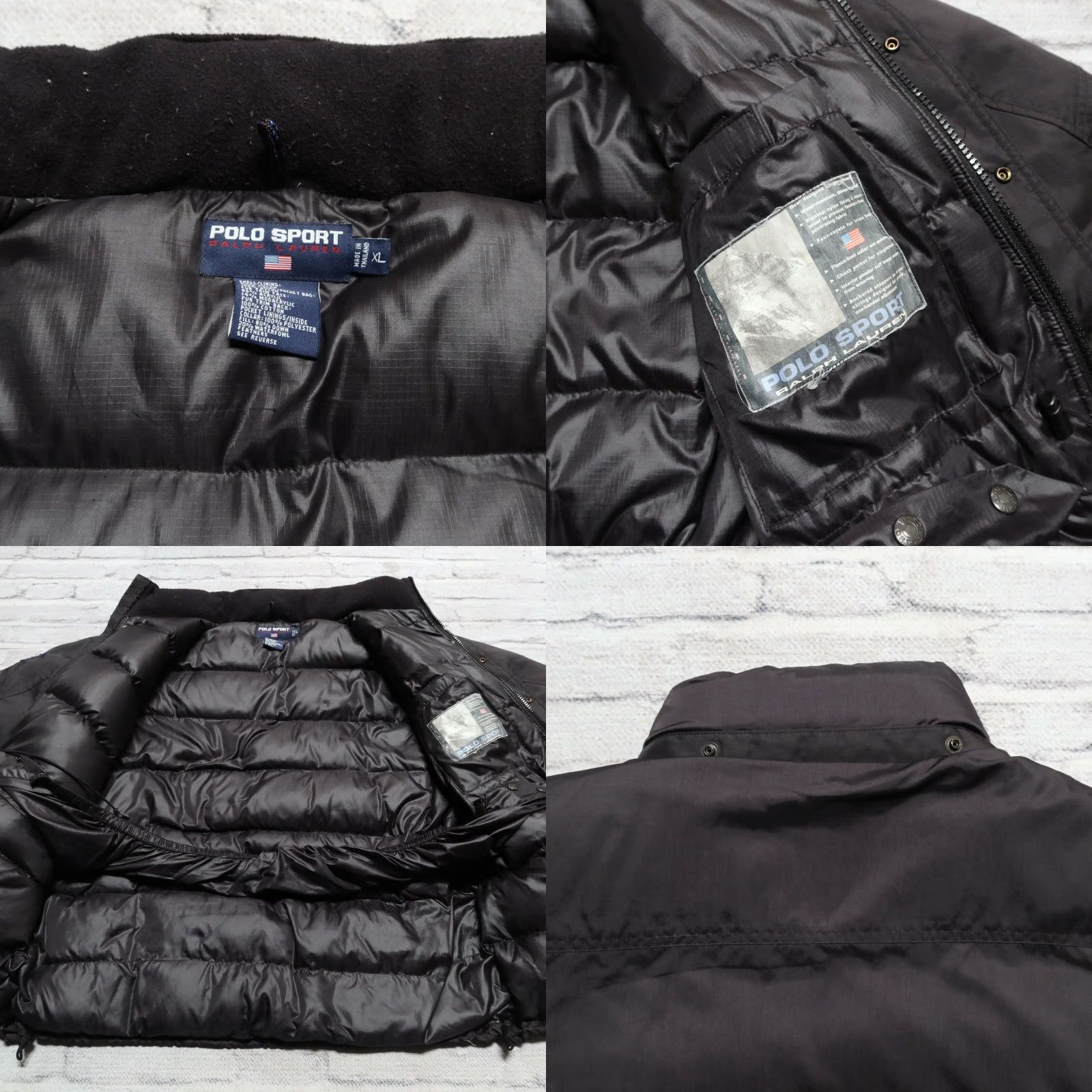Polo Ralph Lauren VINTAGE Polo Sport Ralph Lauren Artic Challenge Puffer Down Jacket Mens XL Black 90s Polo Sport Ralph Lauren Artic Challenge Puffer Down Jacket Size US XL / EU 56 / 4 - 8 Thumbnail