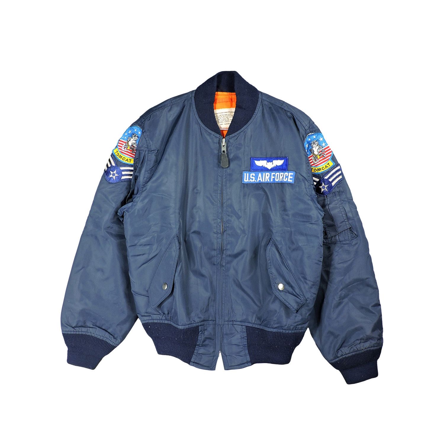 Other Alpha T.K. Gold Inc. USAF MA-1 Lighweight Flight Jacket Size US M / EU 48-50 / 2 - 1 Thumbnail
