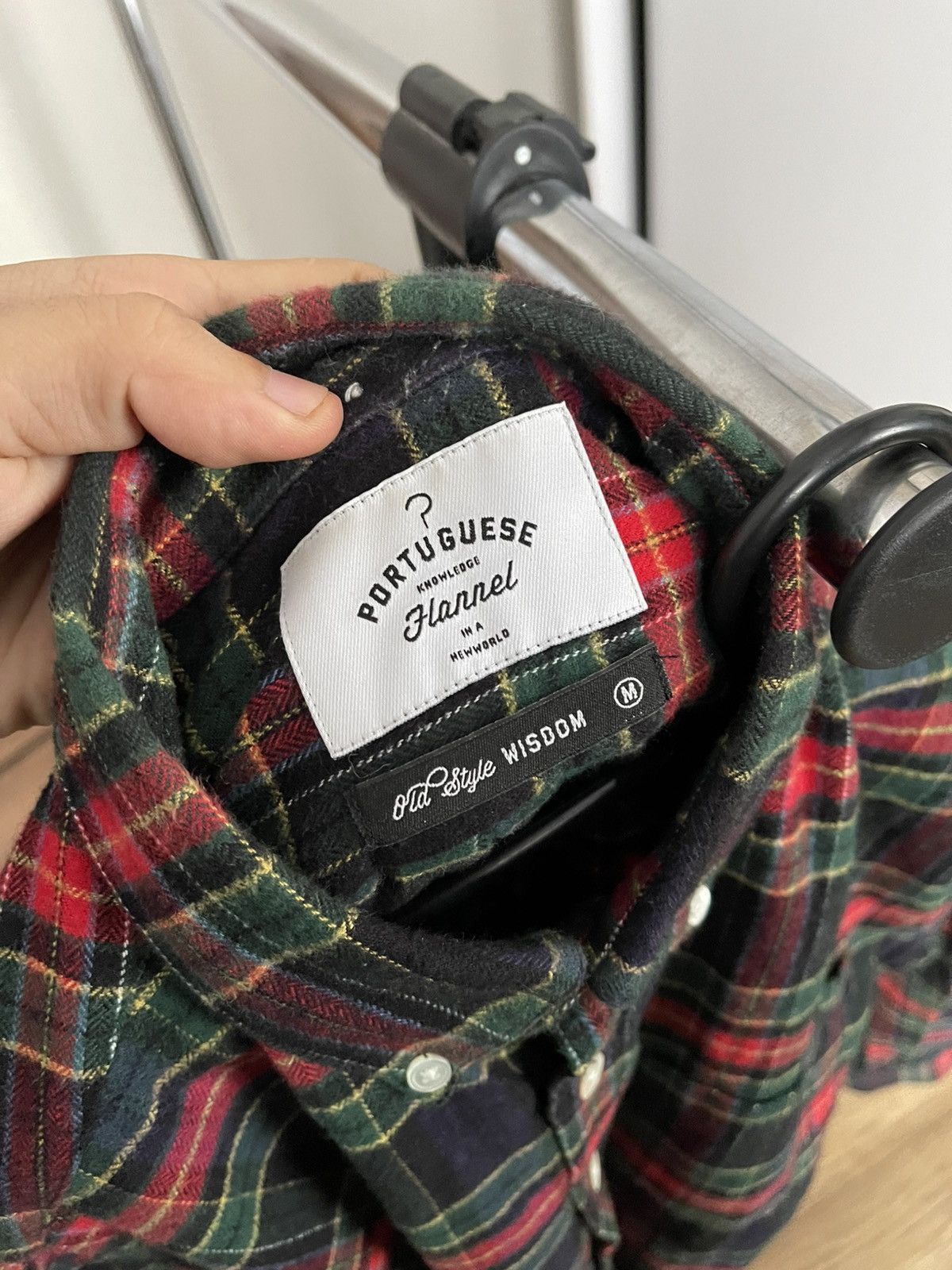 Portuguese Flannel Portuguese Flannel Shirt Button Up Long Sleeve Checked Size US M / EU 48-50 / 2 - 8 Thumbnail