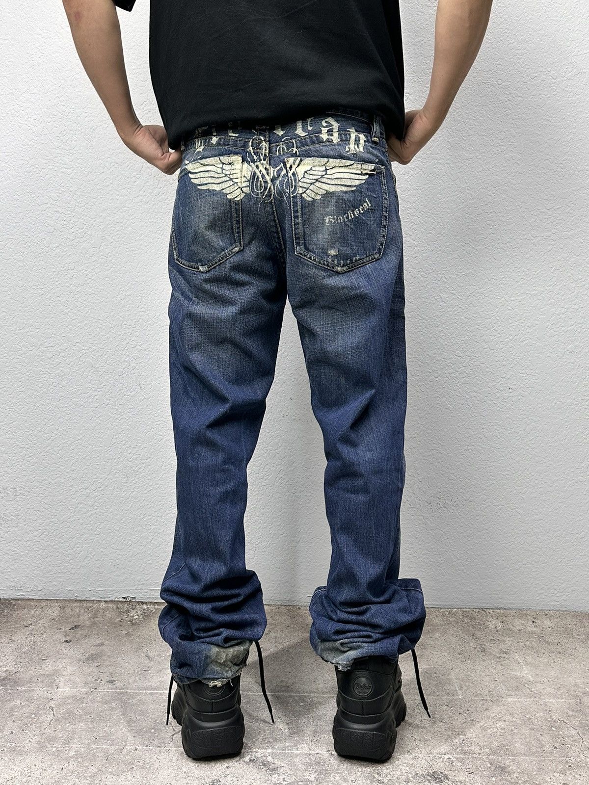 Ed Hardy Vintage Denim Ed Hardy Style FuBu Cargo USA Evisu Japanese Size US 32 / EU 48 - 1 Thumbnail
