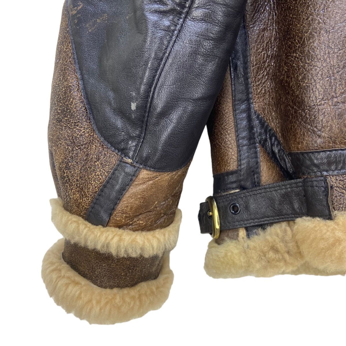 Golden Bear Vintage Golden Bear B 3 Military Sherling Sheepskin Coat Size US S / EU 44-46 / 1 - 8 Thumbnail