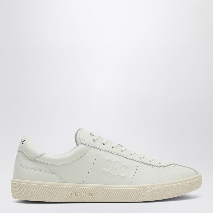 Celine o1d2blof0226 Leather Low-Top Sneakers in White Size US 11 / EU 44 - 1 Thumbnail
