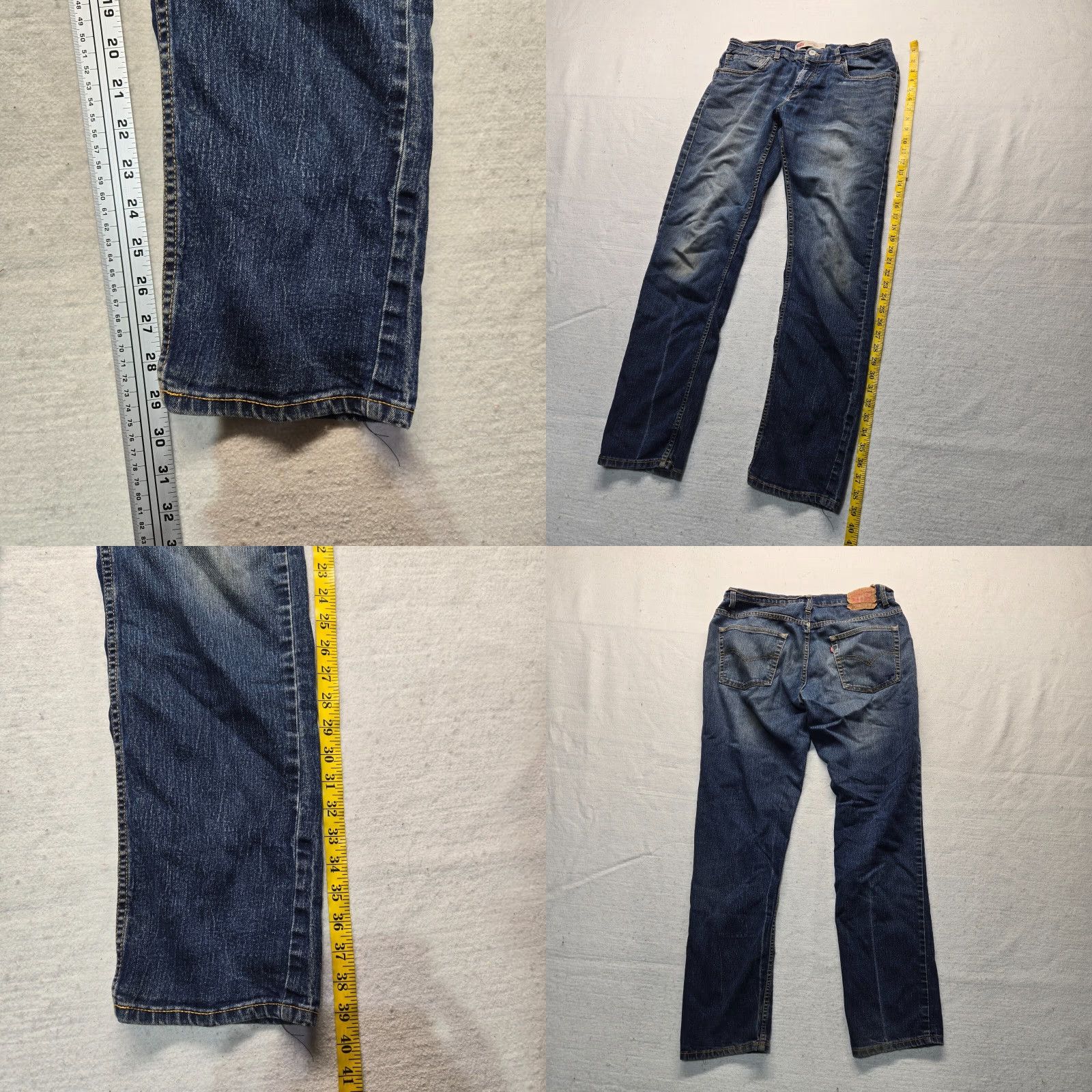 Levi's Levi's 511 Jeans Slim Jeans Blue Faded Denim Pants Womens 14 Regular 27x27 Inseam 5-Pocket Size 36" / US 14 / IT 50 - 8 Thumbnail