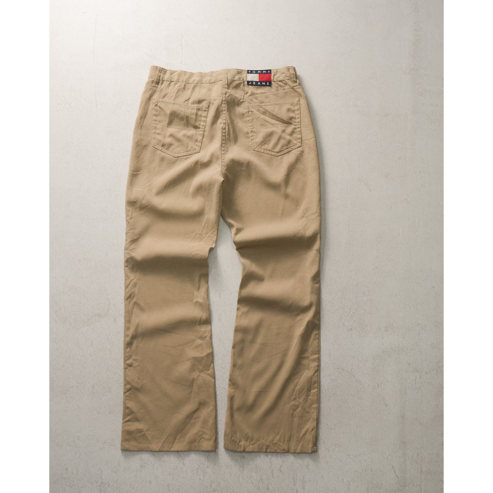 Tommy Hilfiger Vintage 90s Tommy Hilfiger Khaki Jeans - Women's 34Wx31L Size 34" / US 12 / IT 48 - 2 Thumbnail