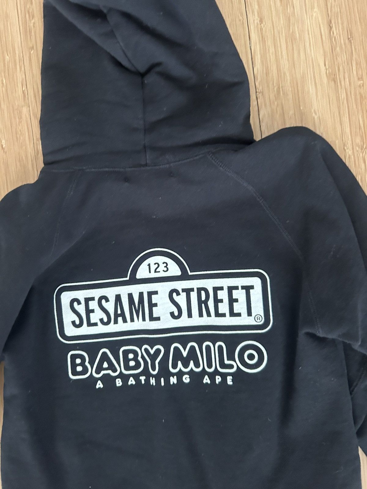 Bape Bape A Bathing Ape Sesame Street Hoodie Black Size S / US 4 / IT 40 - 7 Thumbnail