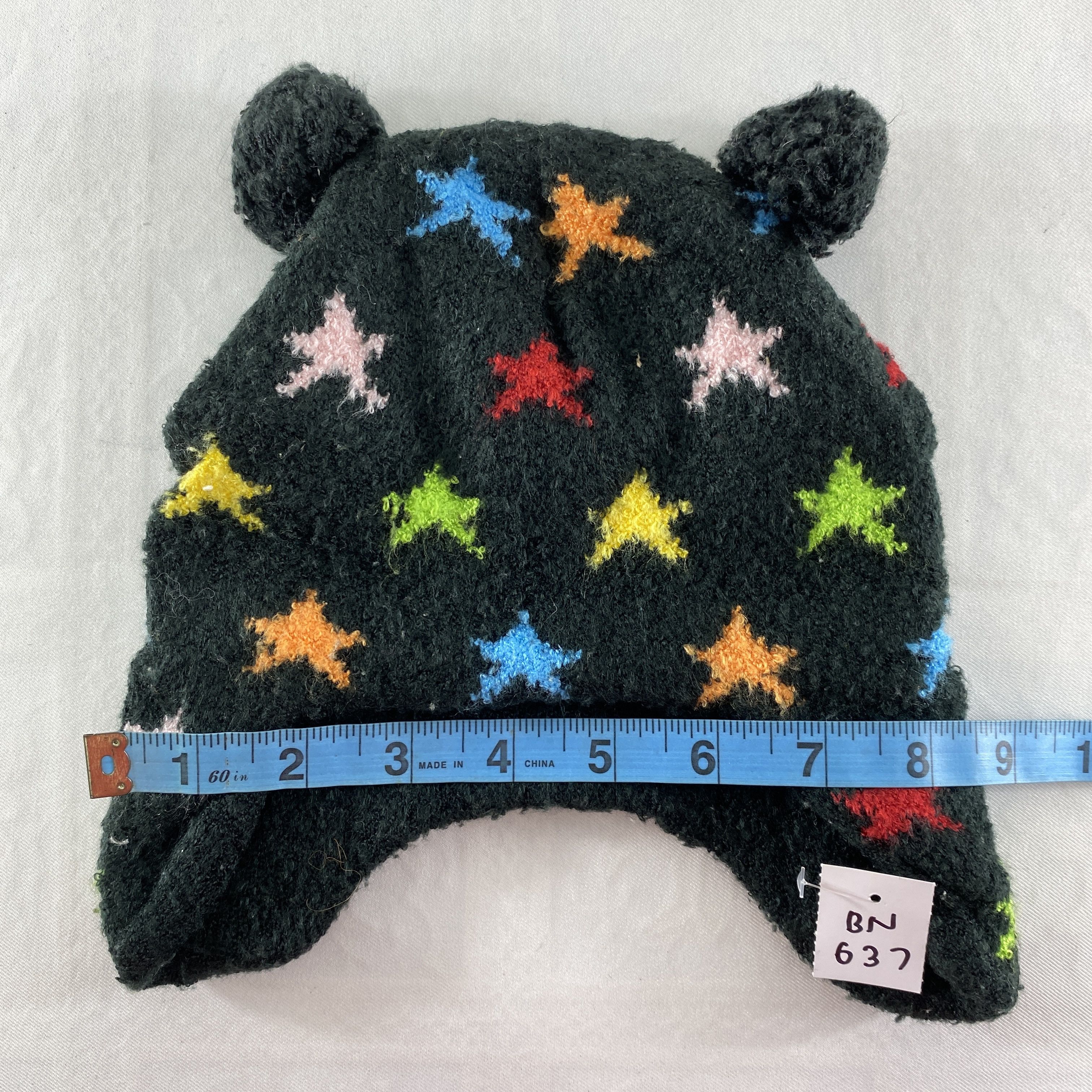 Japanese Brand Colorful Stars Snow Cap Hat Beanie -BN637 Size ONE SIZE - 4 Thumbnail
