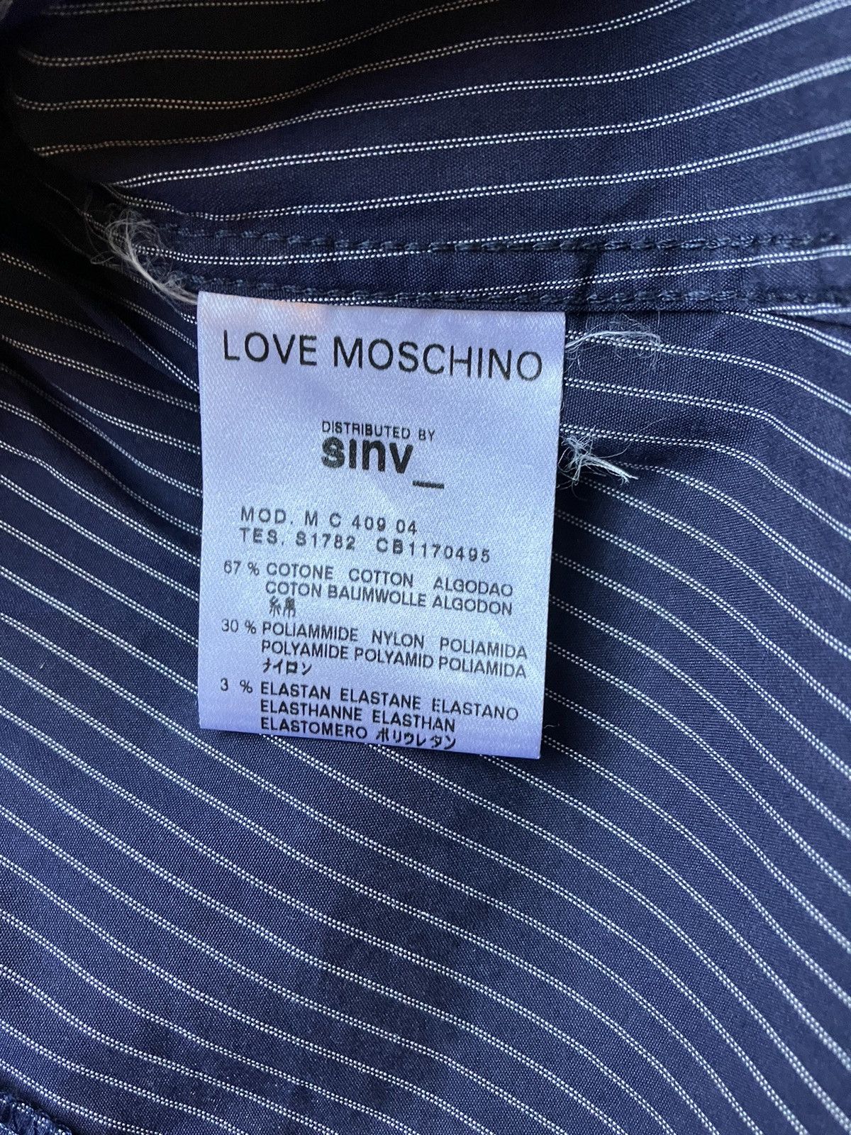 Moschino Moschino shirt Size US M / EU 48-50 / 2 - 4 Thumbnail
