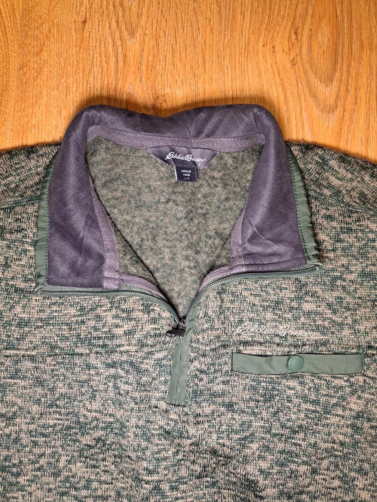 Eddie Bauer Eddie Bauer Quarter Zip Pullover Sweater Mens Large Camo Size US L / EU 52-54 / 3 - 6 Thumbnail