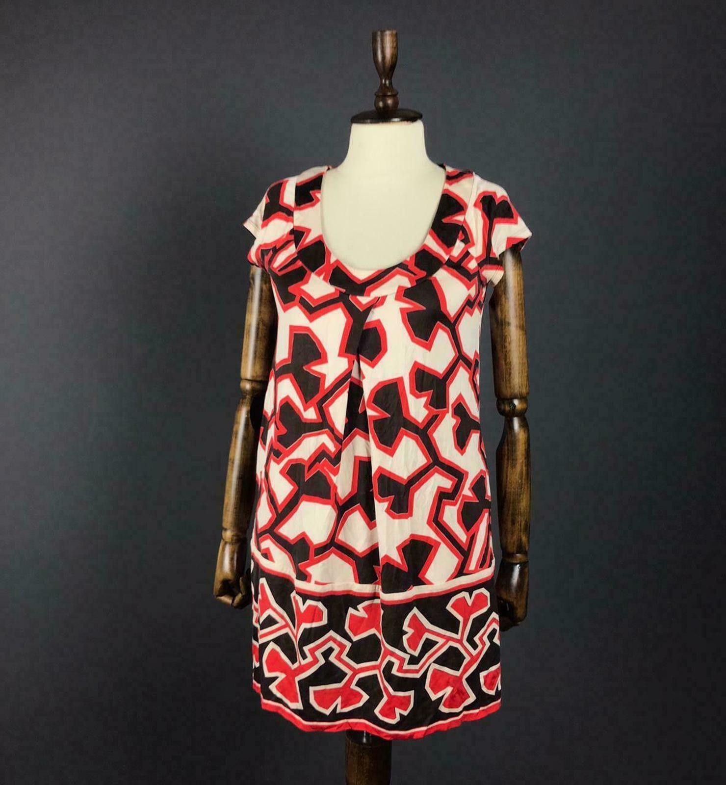 Diane von Furstenberg Ladies Diane Von Furstenberg Short Sleeve Silk Dress Size 2 Size XS / US 0-2 / IT 36-38 - 1 Thumbnail