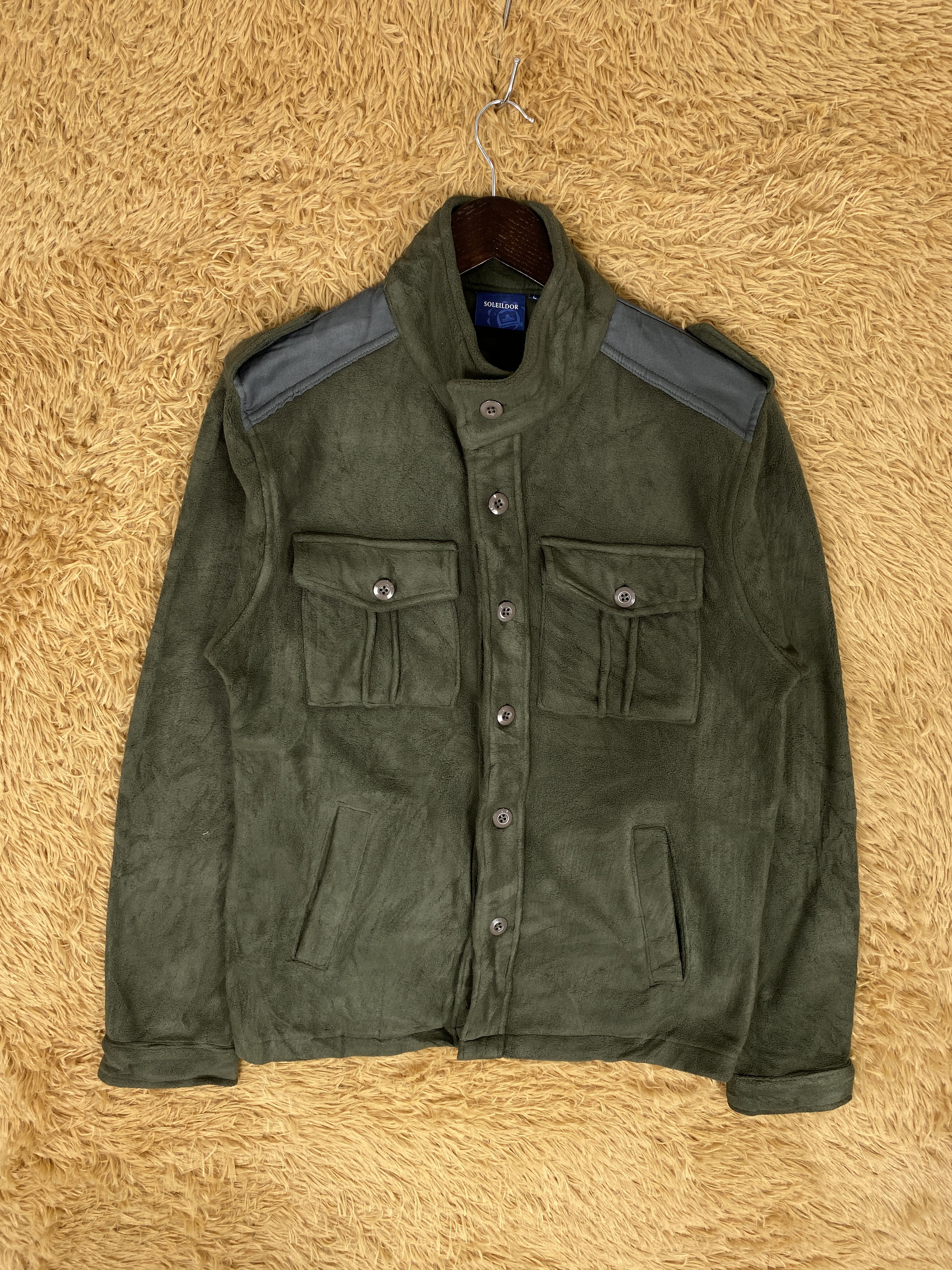 Japanese Brand Vintage Solieldor Fleece Jacket J2237 Size US S / EU 44-46 / 1 - 3 Thumbnail