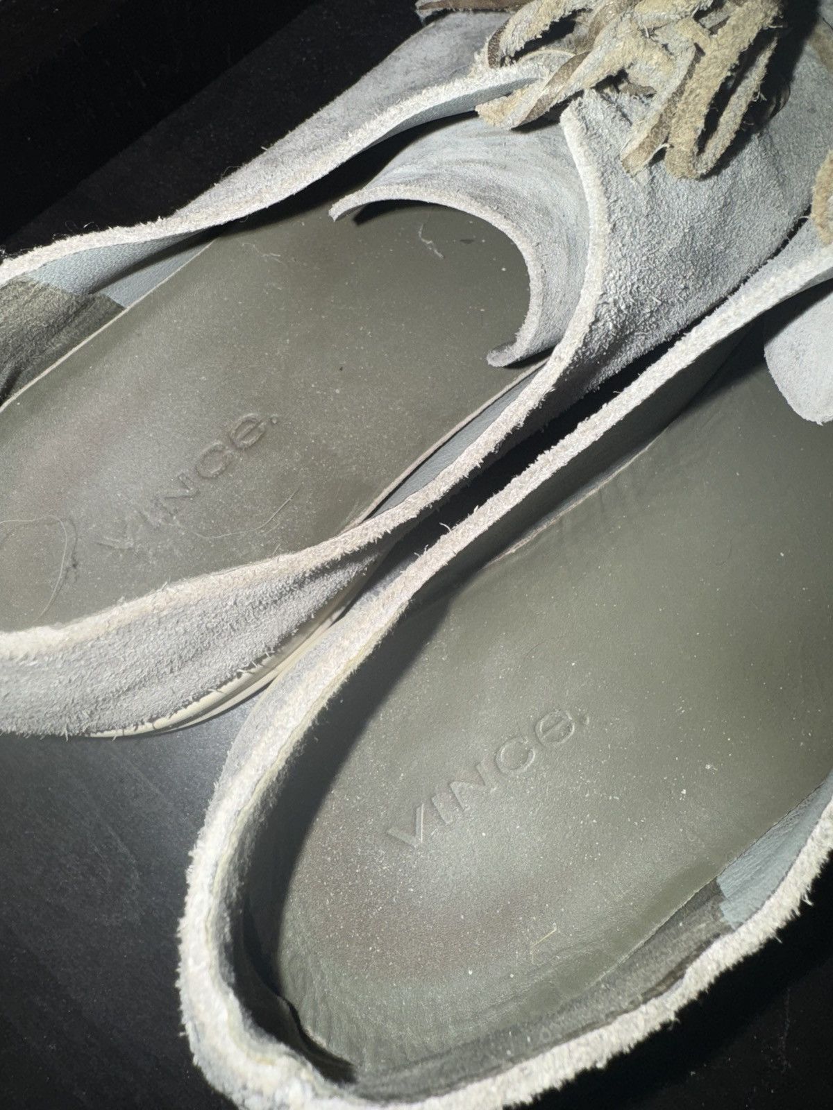 Vince Vince Gray Suede Shoes Size 9.5 Mens Size US 9.5 / EU 42-43 - 6 Thumbnail