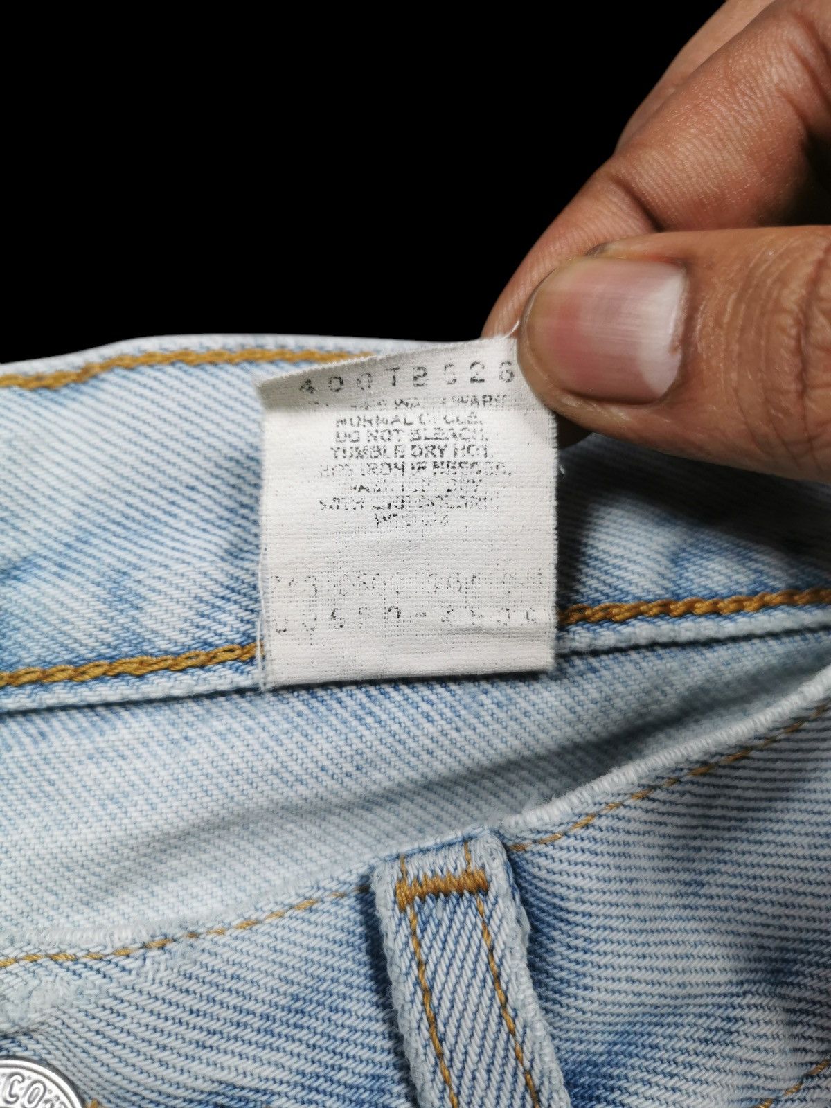 Levi's Thrashed Levi’s Jeans, Size 33x35 Size US 33 - 10 Thumbnail