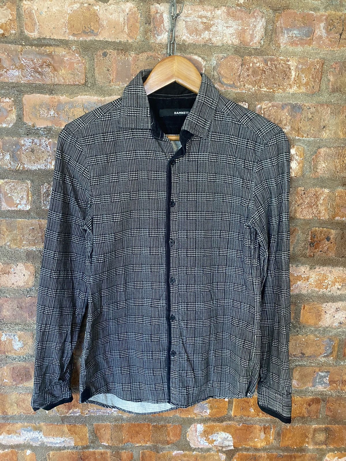 Japanese Brand × Katharine Hamnett London × PPFM 2000s Hamnett velour button shirt Size US S / EU 44-46 / 1 - 2 Thumbnail