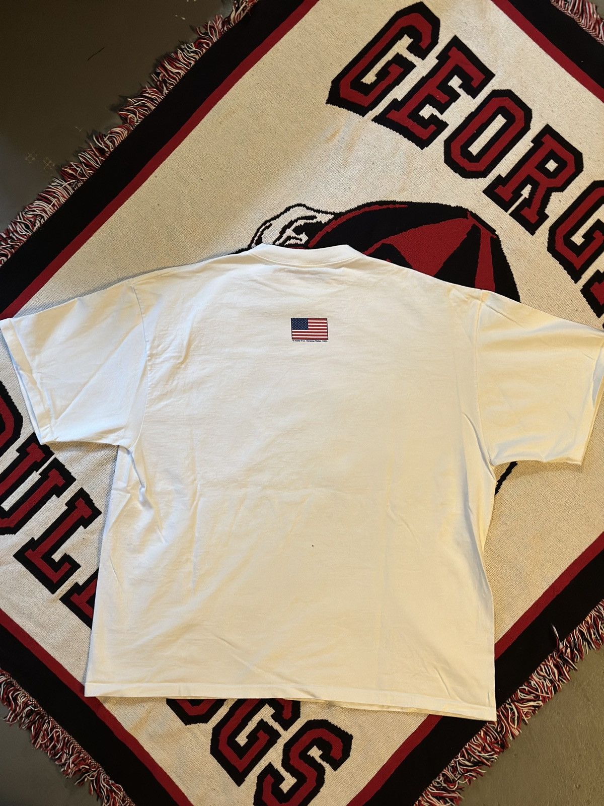 USA Olympics VTG USA Basketball Tee Size US XL / EU 56 / 4 - 2 Thumbnail