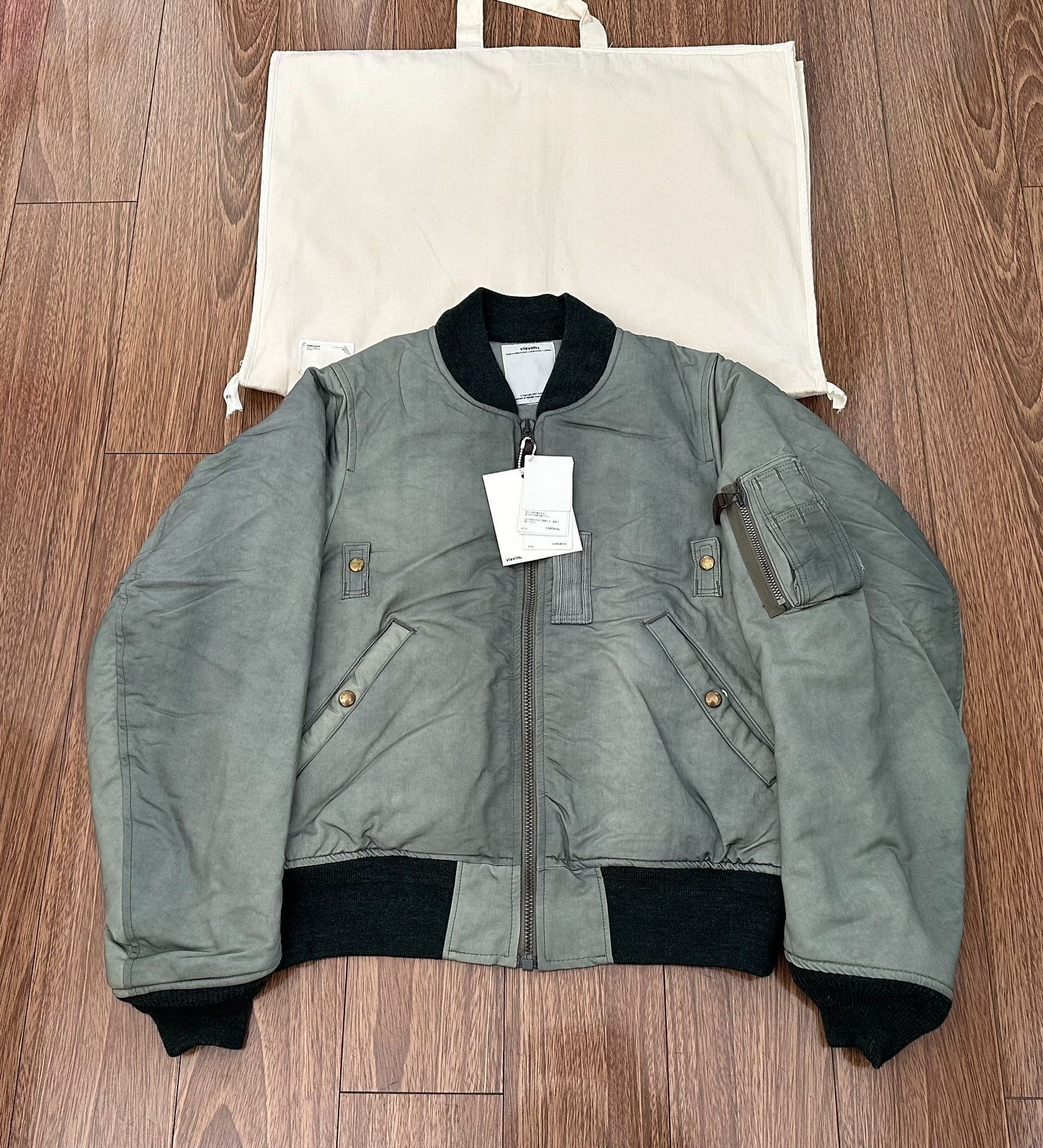 Visvim visvim thorson jacket ma-1 in green Size US M / EU 48-50 / 2 - 1 Thumbnail