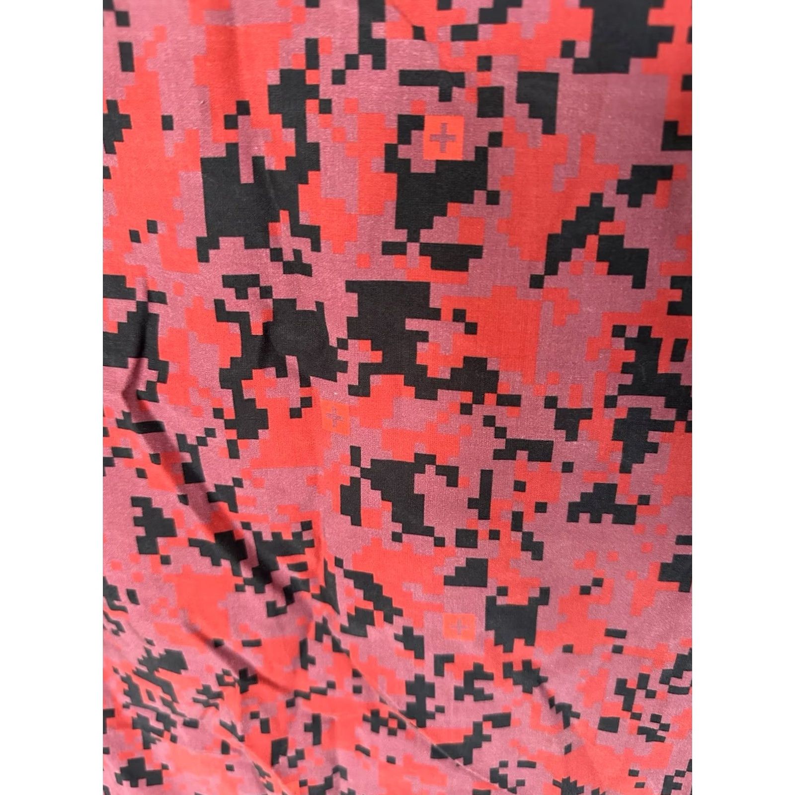 Ksubi KSubi Button-Down Shirt Men’s Size Medium Red Digital Camouflage Casual Tencel Size US M / EU 48-50 / 2 - 5 Thumbnail