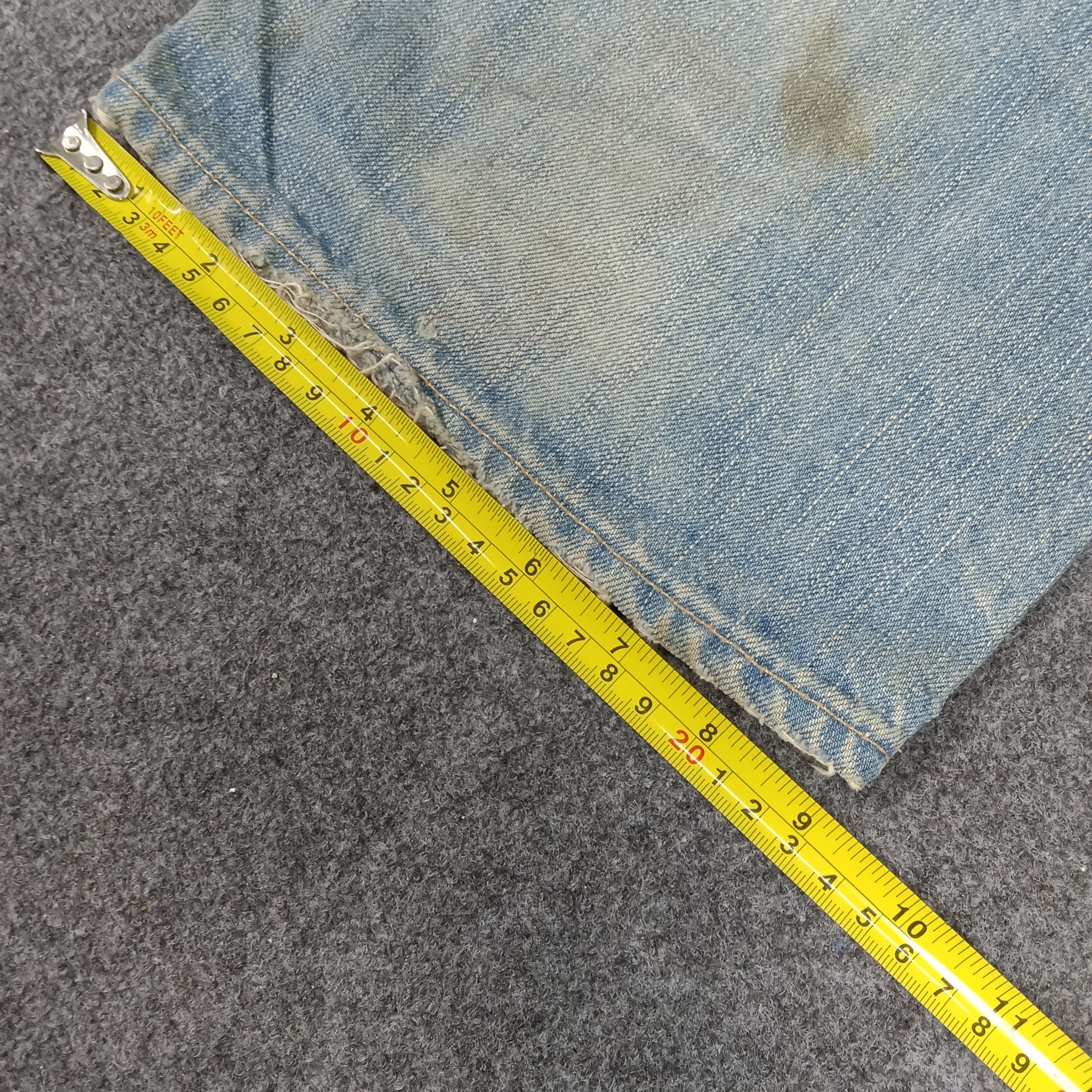 AG Adriano Goldschmied × Vintage Adriano Goldschmied American Distressed Style Jeans Size US 36 / EU 52 - 15 Thumbnail