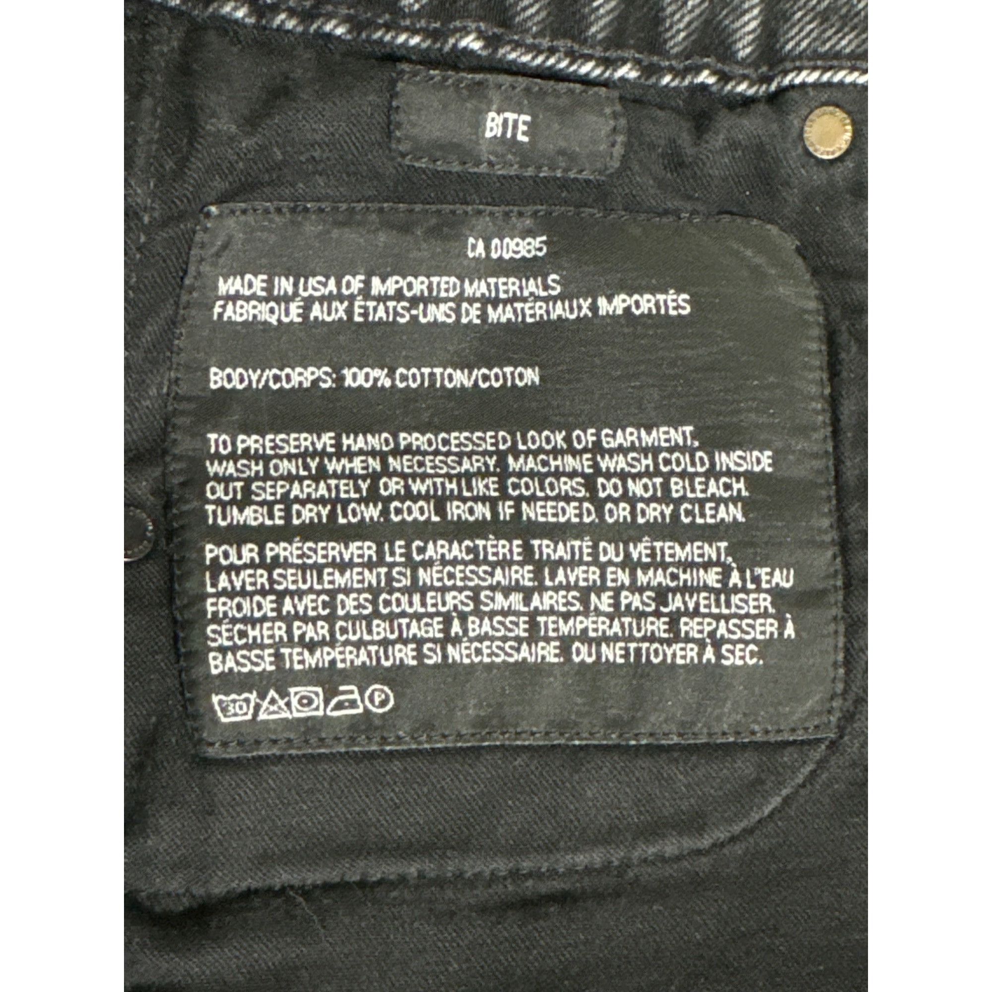 Alexander Wang Alexander Wang Sponsored Wangover Bite Denim Short 24 |  Grailed