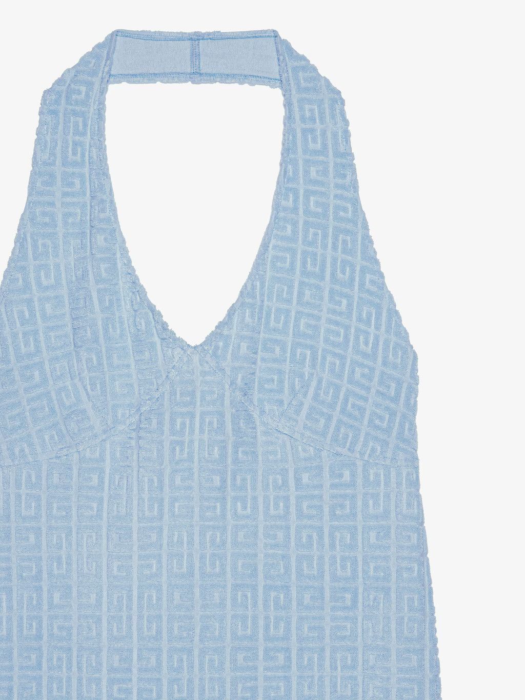 Givenchy o1n1vont0326 Mini Dress in Blue Size XS / US 0-2 / IT 36-38 - 2 Thumbnail