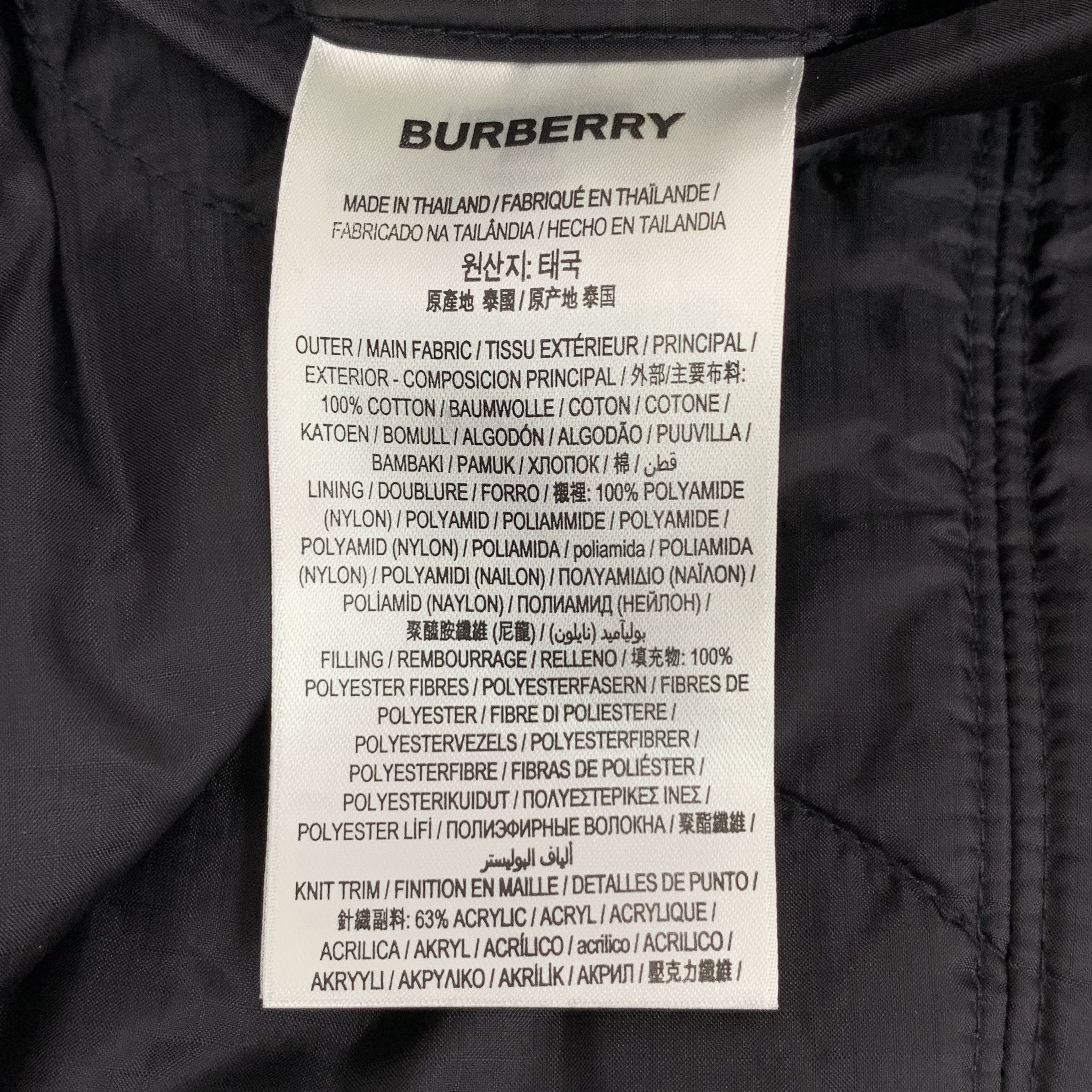 Burberry Burberry Colorblock Check Bomber Jacket (XL) Size US XL / EU 56 / 4 - 7 Thumbnail