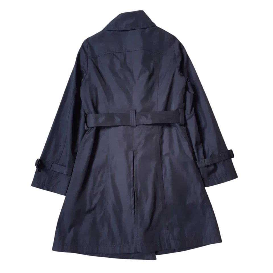 Dezert Dezert + Femme Trench Coat Jacket Women size 11AR Black Size S / US 4 / IT 40 - 7 Thumbnail