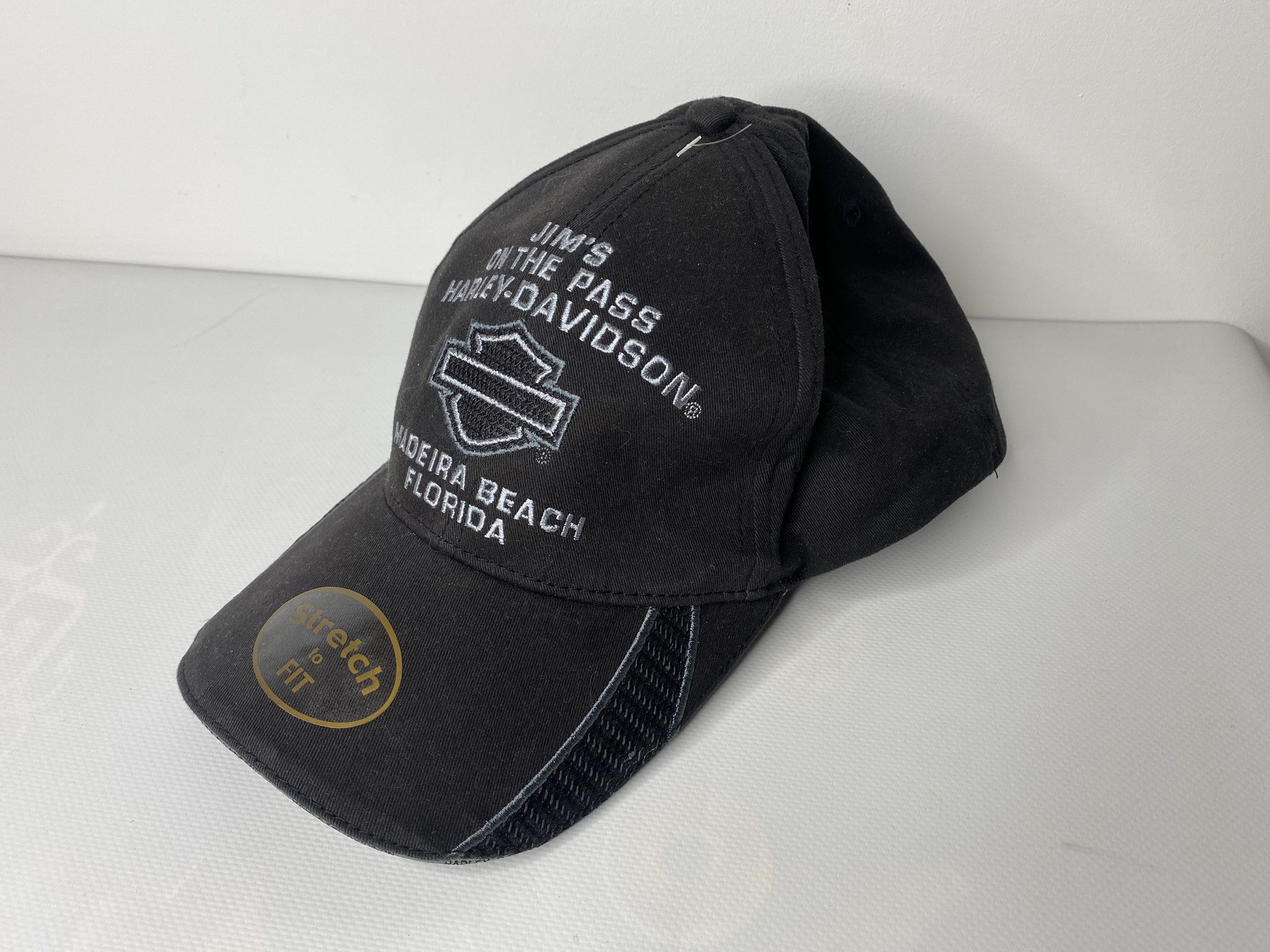 Harley Davidson HARLEY DAVIDSON JIMS ON THE PASS HAT CAP MADEIRA BEACH Size ONE SIZE - 2 Thumbnail