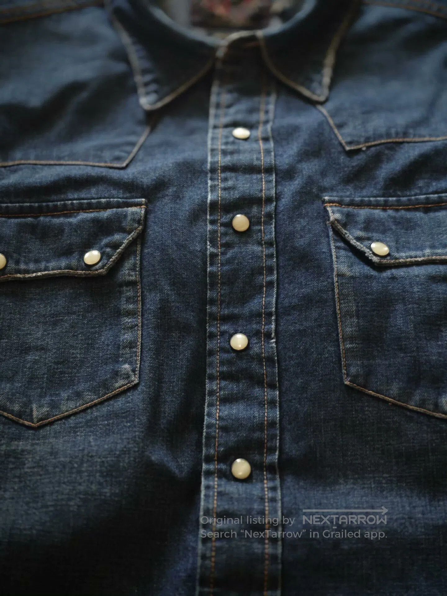 RRL Ralph Lauren Vintage RRL Denim Shirt (Discontinued). Size US S / EU 44-46 / 1 - 1 Thumbnail