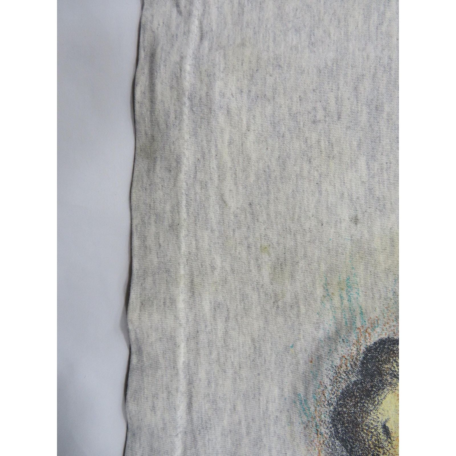Anvil Fred Flintstone Gray T-Shirt Double Sided Sz XL 1990s Size US XL / EU 56 / 4 - 8 Thumbnail
