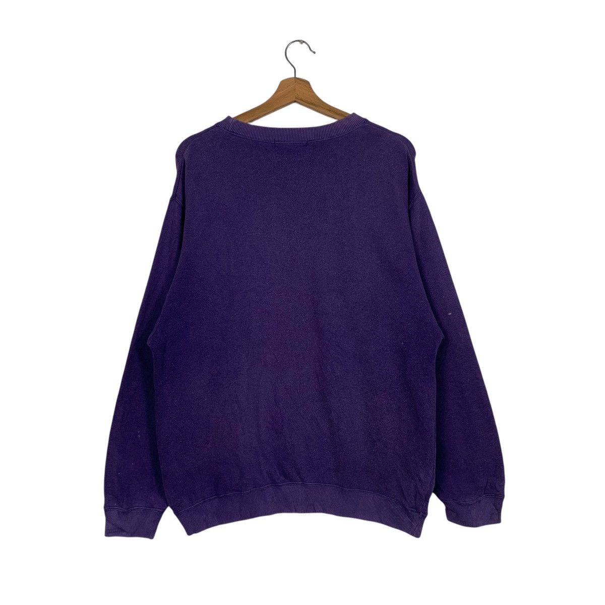 Japanese Brand Polo De Pier Alexandre Big Logo Purple Sweatshirt Size US L / EU 52-54 / 3 - 7 Thumbnail