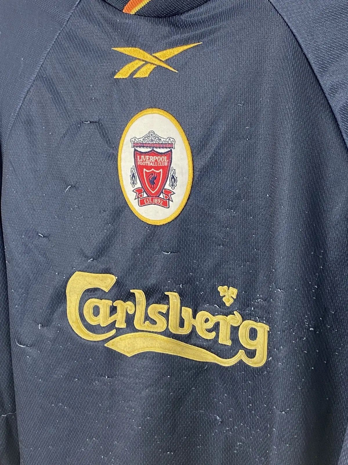 Reebok Reebok x Liverpool FC 1998/99 GK Away Goalkeeper Jersey Size US S / EU 44-46 / 1 - 2 Thumbnail
