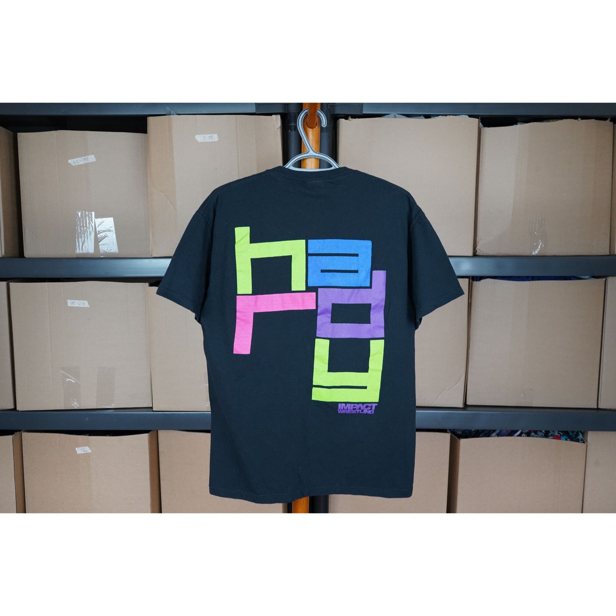 WWE Jeff Hardy Wrestling Tshirt - Men's M - Item #294 Size US M / EU 48-50 / 2 - 2 Thumbnail