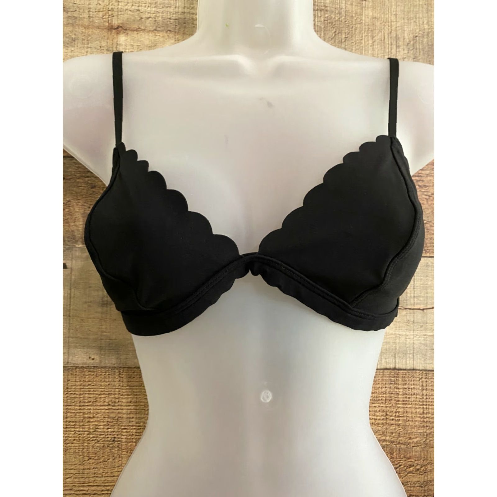 Victoria's Secret Victoria's Secret Bralette Womens Medium Black Multicolor Size ONE SIZE - 2 Thumbnail