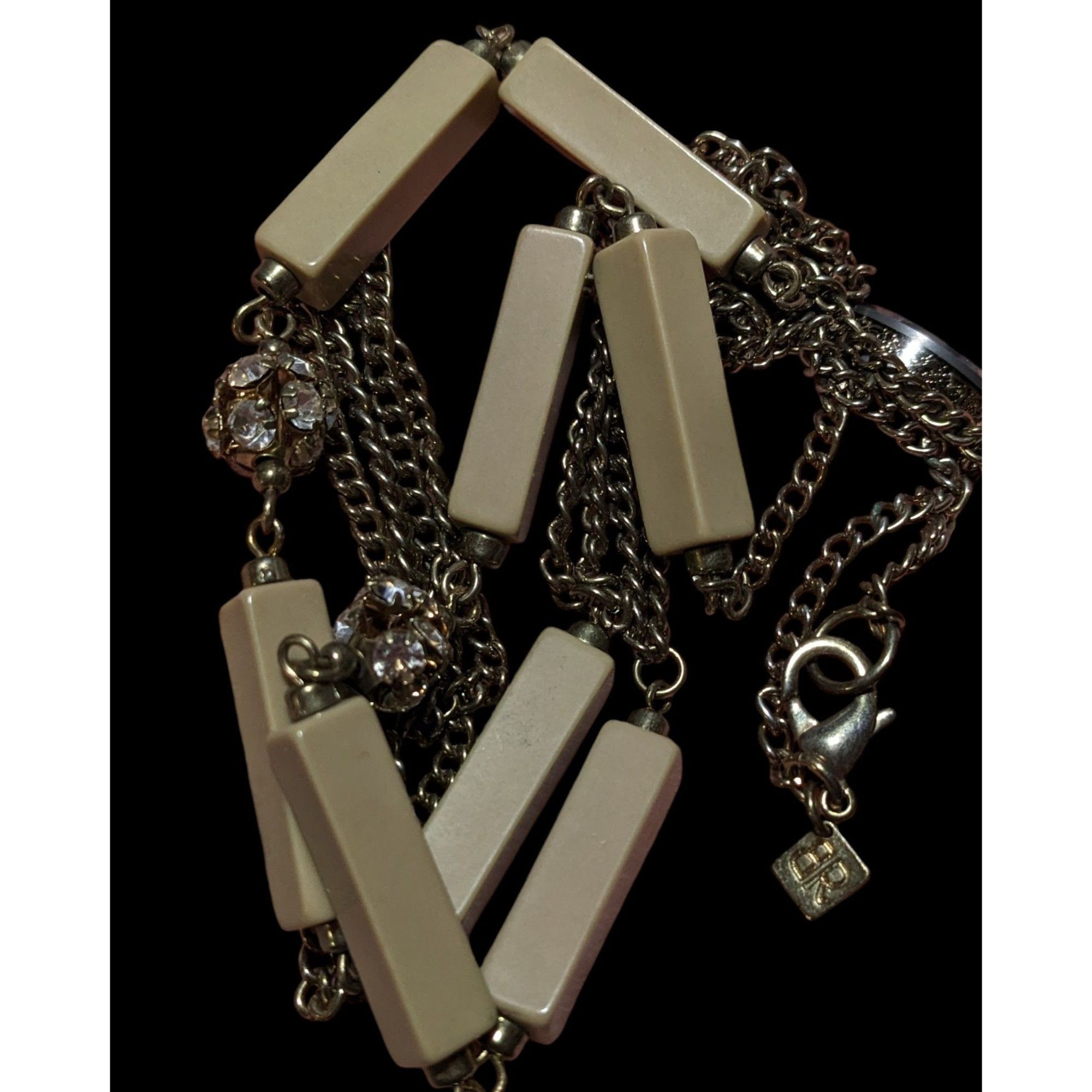 Banana Republic Preppy Beige Banana Republic Chain Station Necklace Size ONE SIZE - 5 Thumbnail