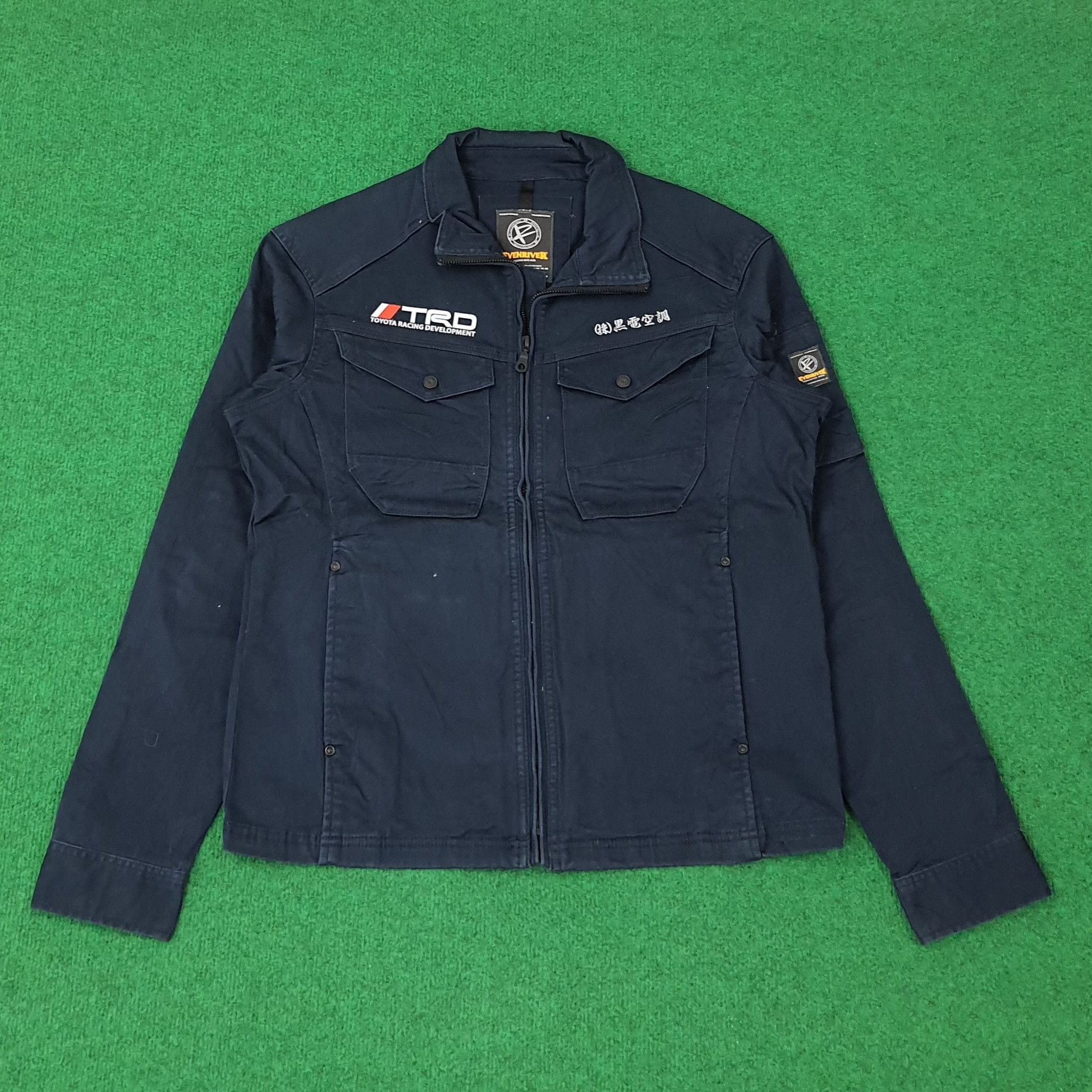 Japanese Brand Vintage TRD Toyota Racing Motorsports Custom Jacket C224N23 Size US M / EU 48-50 / 2 - 2 Thumbnail