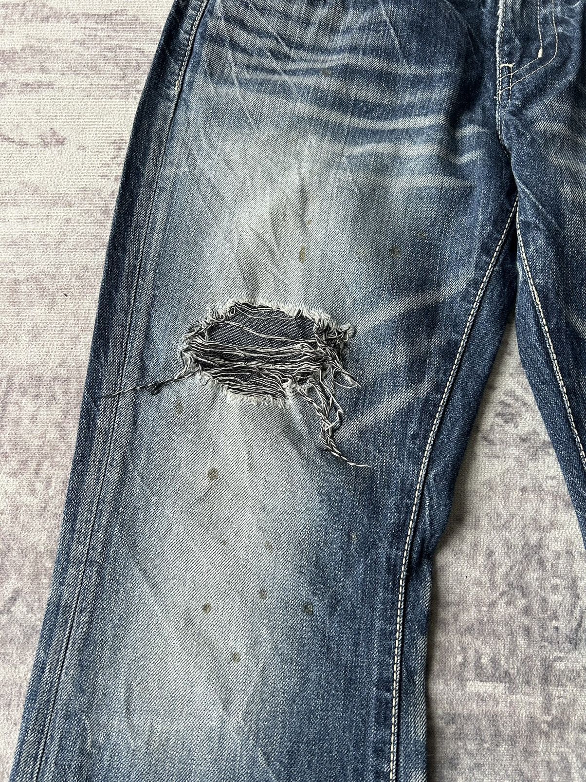 Vanquish Flared Vanquish Mudwash Punk Jeans Size US 31 - 9 Thumbnail