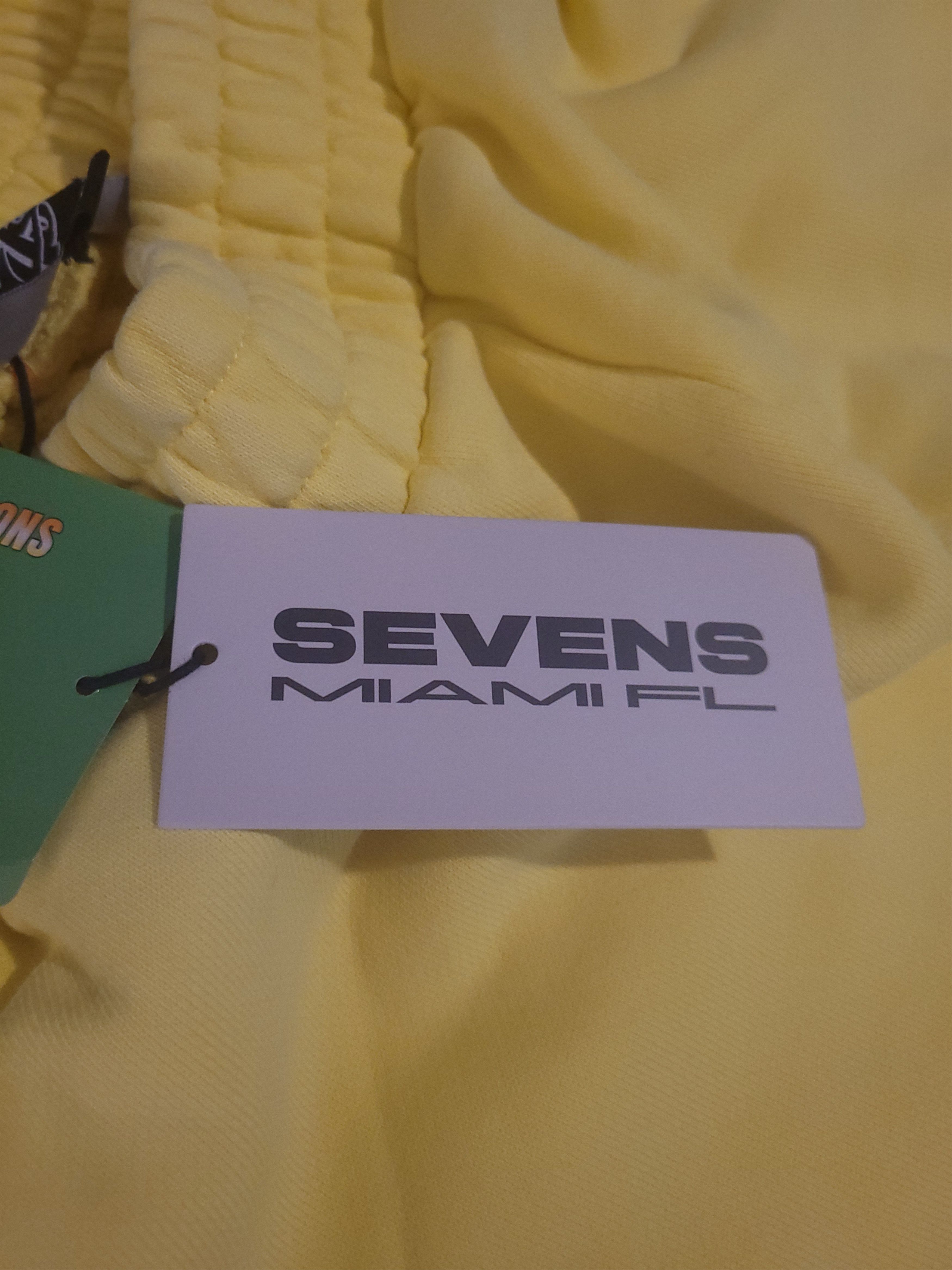 TRIPLE SEVENS Triple Sevens -Yellow Wide Leg Sweatpants- Mens Sz Med- BNWT Size US 30 / EU 46 - 14 Thumbnail