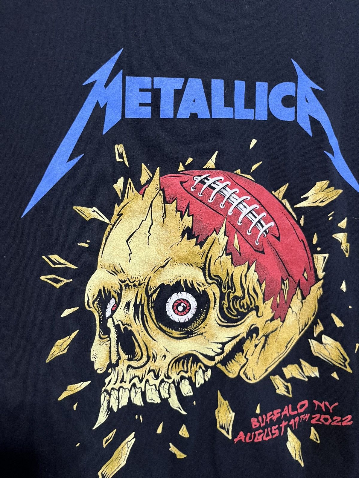 Metallica Metallica Buffalo 2022 tee Size US M / EU 48-50 / 2 - 2 Thumbnail