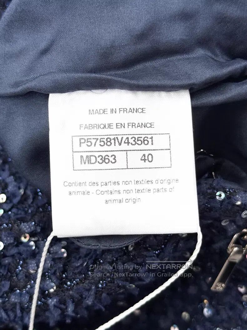 Chanel Chanel Sequin braided skirt Size 26" / US 2 / IT 38 - 5 Thumbnail
