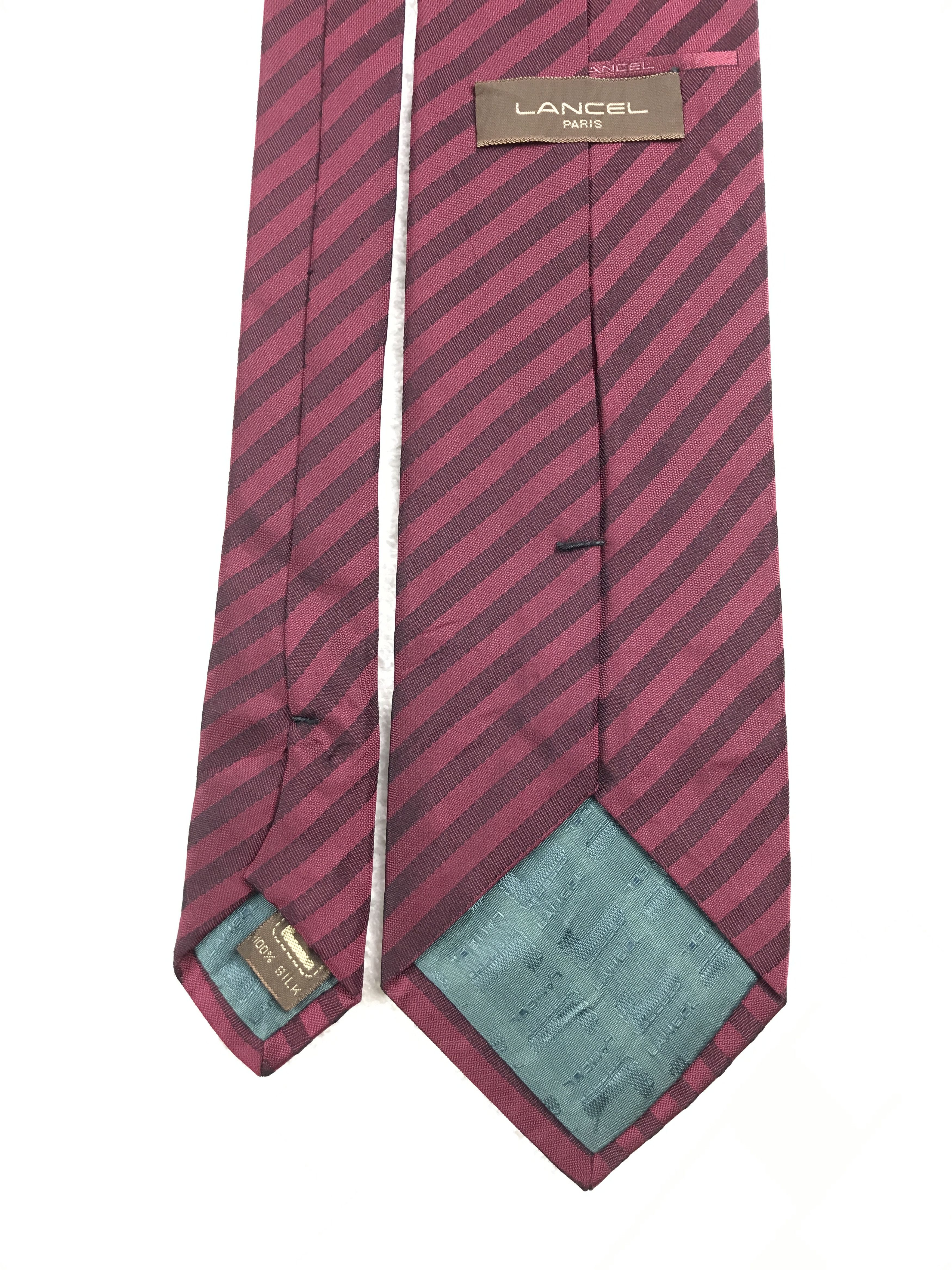 Japanese Brand × Lancel × Vintage Vintage Lancel Silk Necktie Size ONE SIZE - 4 Thumbnail