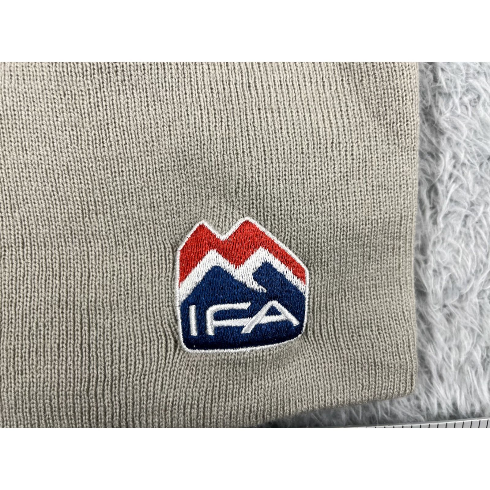 Vintage International Franchise Association Beanie Toque Adult One Size Gray Knit 100% Acrylic Size ONE SIZE - 2 Thumbnail