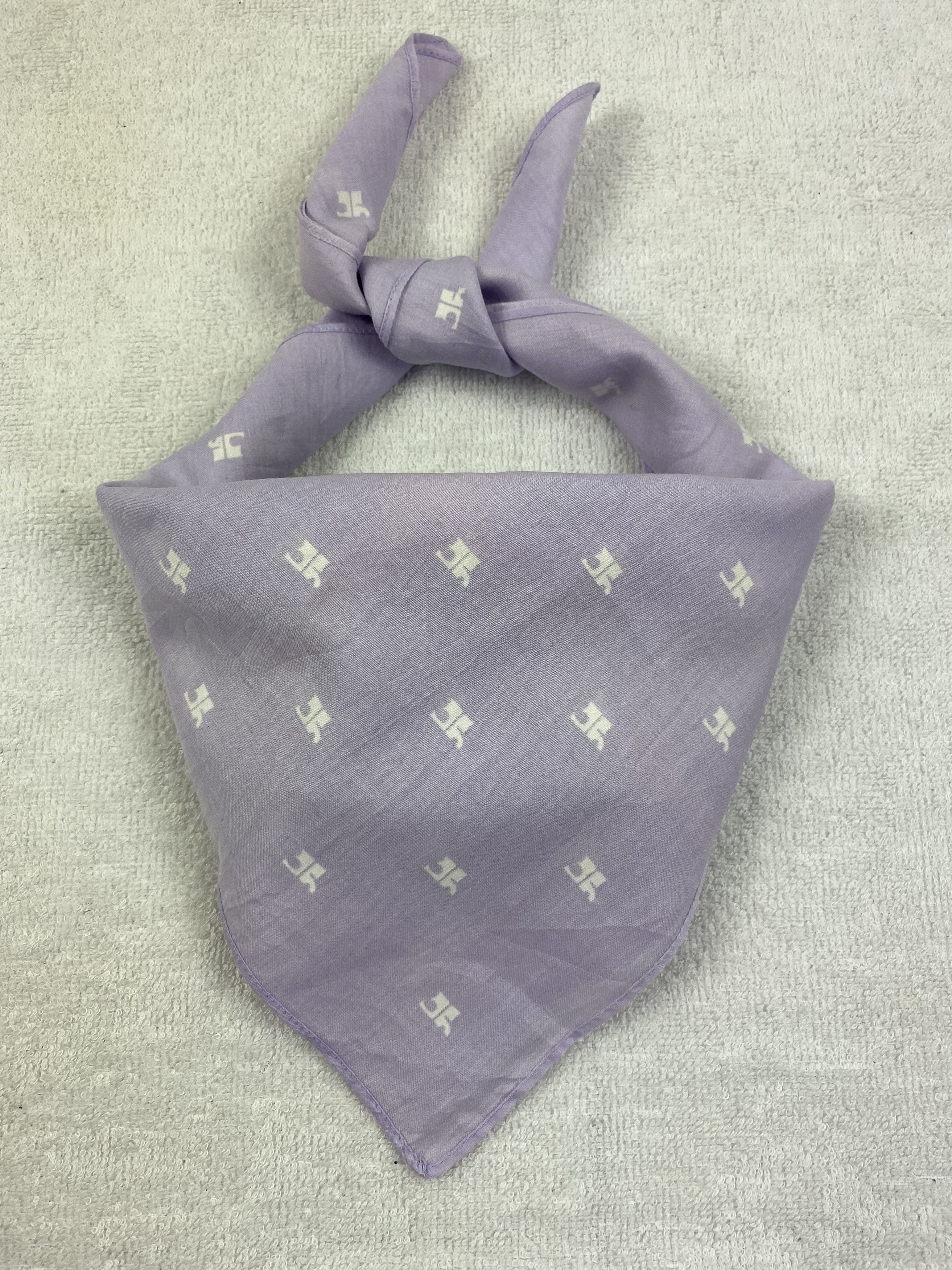 Courreges Courreges Handkerchief / Bandana / Neckerchief Size ONE SIZE - 2 Thumbnail