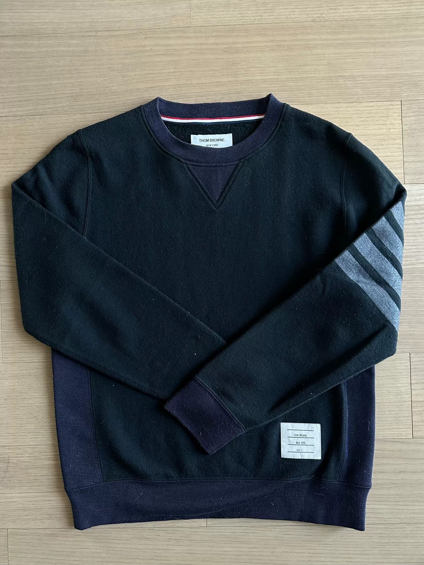 Thom Browne Thom Browne Wool Sweatshirt Unisex Size US M / EU 48-50 / 2 - 1 Thumbnail