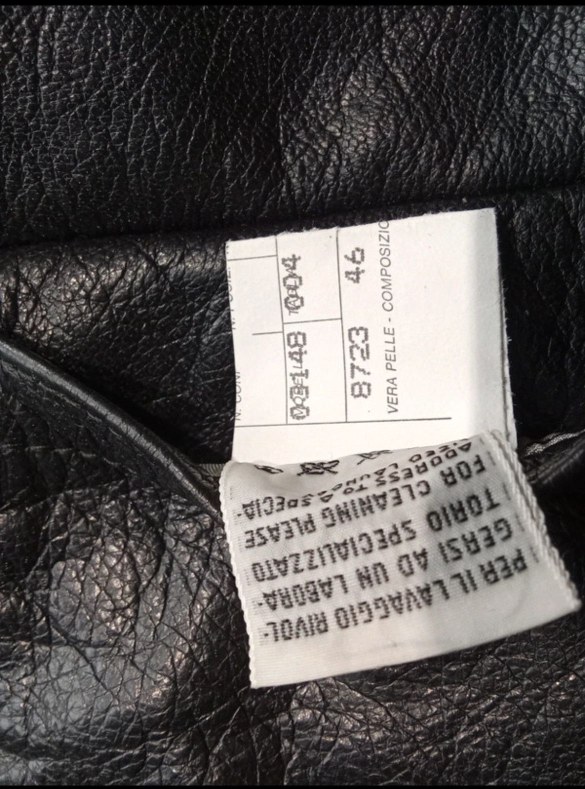 Moschino Leather jacket Moschino Cheap & Chic autunno-inverno 88-89 Size M / US 6-8 / IT 42-44 - 9 Thumbnail