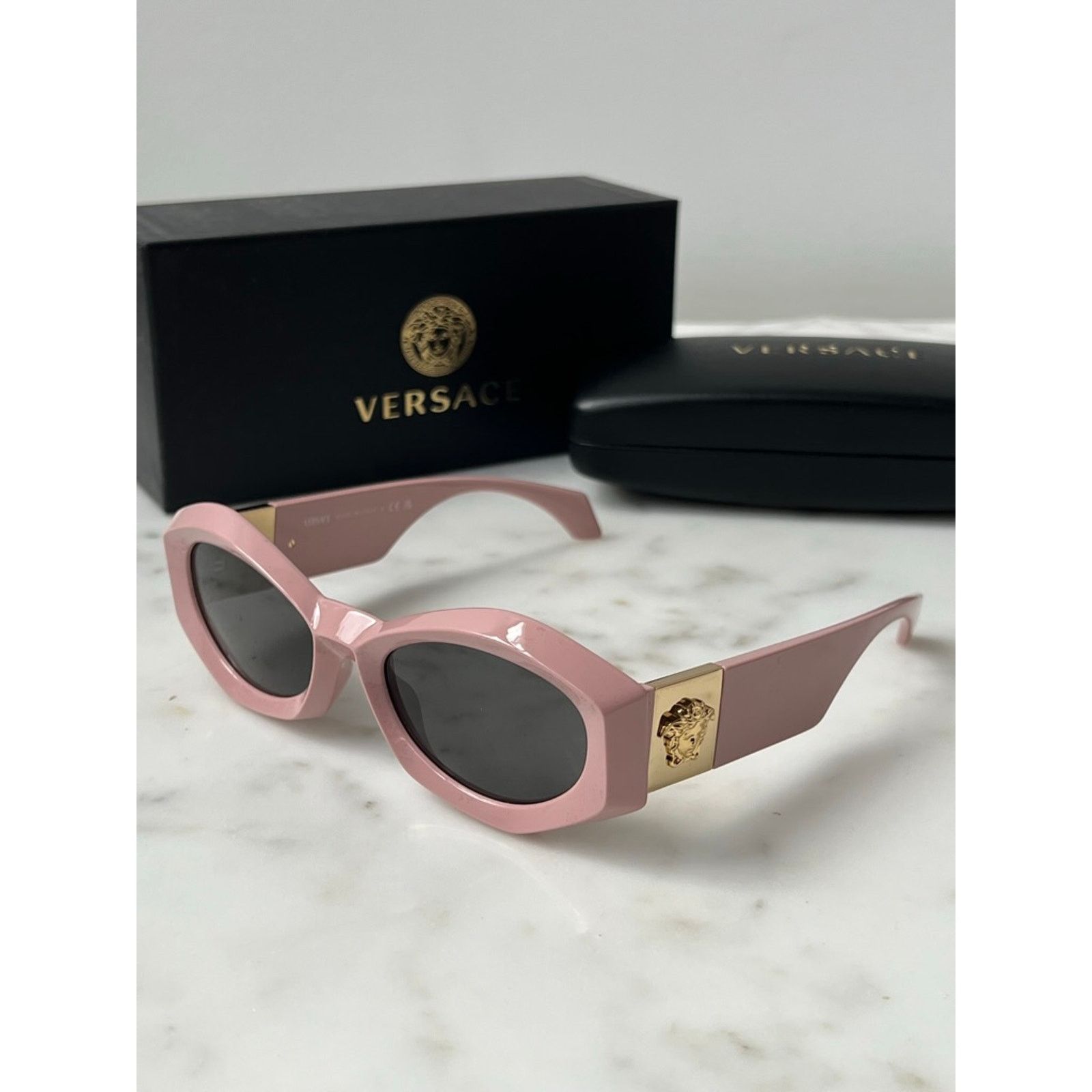 Versace NEW Versace VE4466-U Pink Cat Eye Sunglasses Size ONE SIZE - 8 Thumbnail